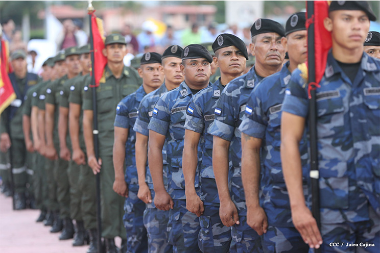 Presidente Daniel: Ejército de Nicaragua nació para la Vida