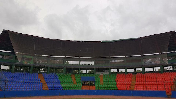 En fotos: Avanza remodelación del Estadio Municipal de Rivas