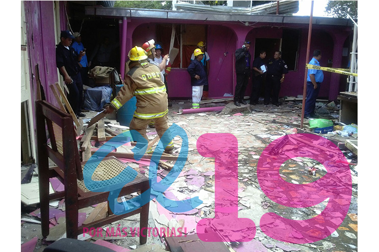 Explosión de pólvora en Alcaldía de Nagarote deja varios lesionados (FOTOS, VIDEO)