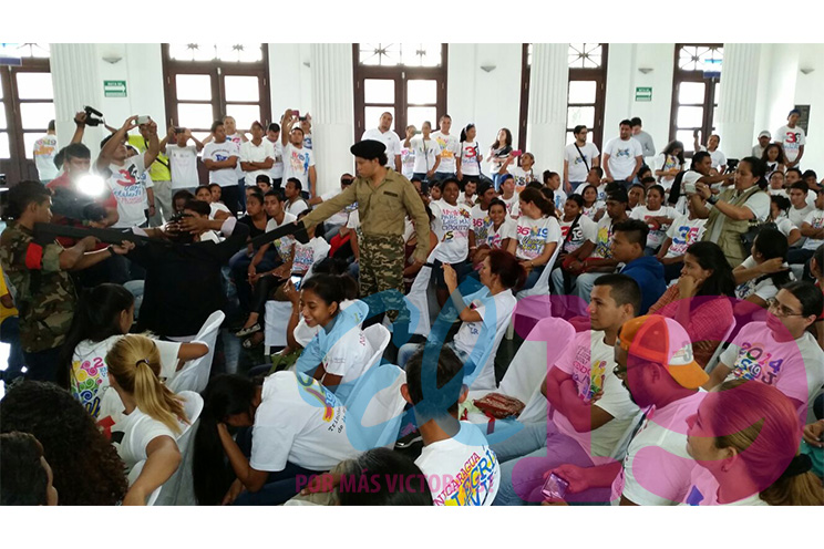 Juventud protagoniza un reencuentro con la historia
