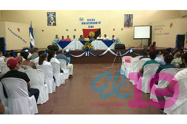 Realizan asamblea en saludo al 35 aniversario de la Cruzada Nacional de Alfabetización