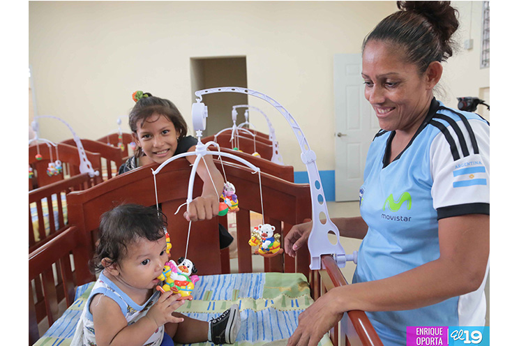 Familias de Tipitapa inauguran el CDI “La Casa del Niñ@”