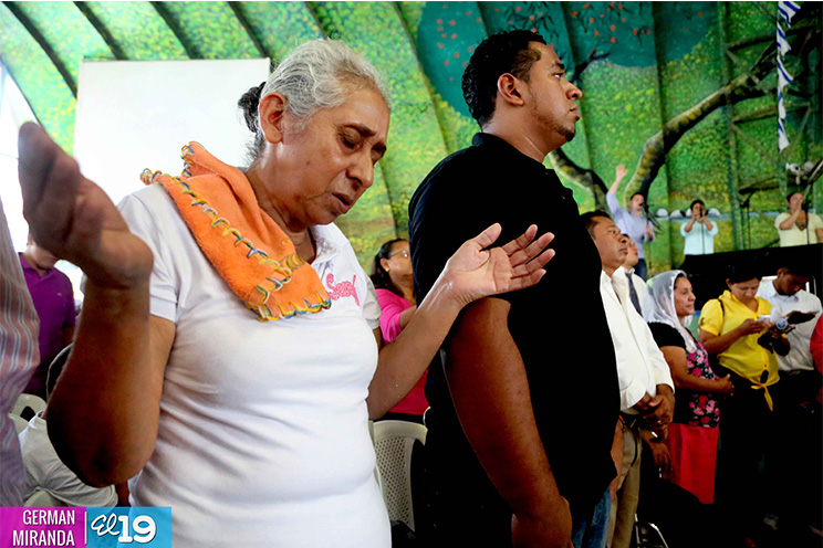 Familiares de Bernardo Tercero realizan culto en acción de gracias por concederle una nueva oportunidad de vida