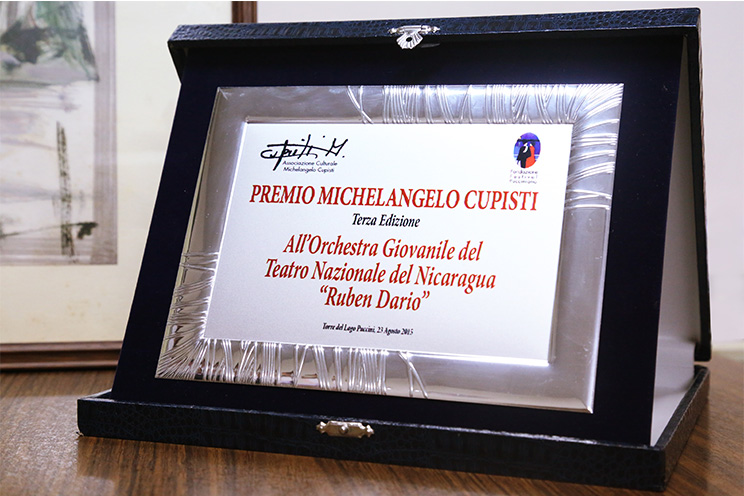 Orquesta juvenil del TNRD recibe Premio Michelangelo Cupisti