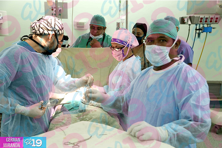 Hospital Alemán-Nicaragüense realiza jornada quirúrgica gratuita