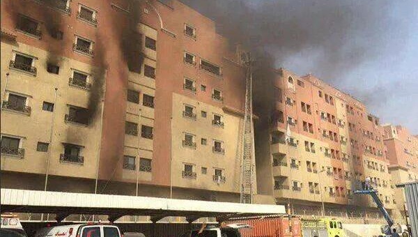 Incendio en zona residencial de Arabia Saudita deja 6 muertos