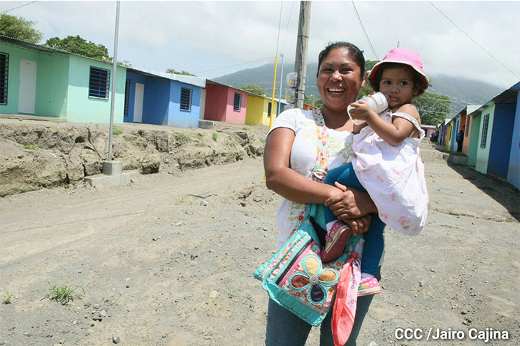 Gobierno entrega ciudadela a familias afectadas por lluvias y deslave en la Isla de Ometepe