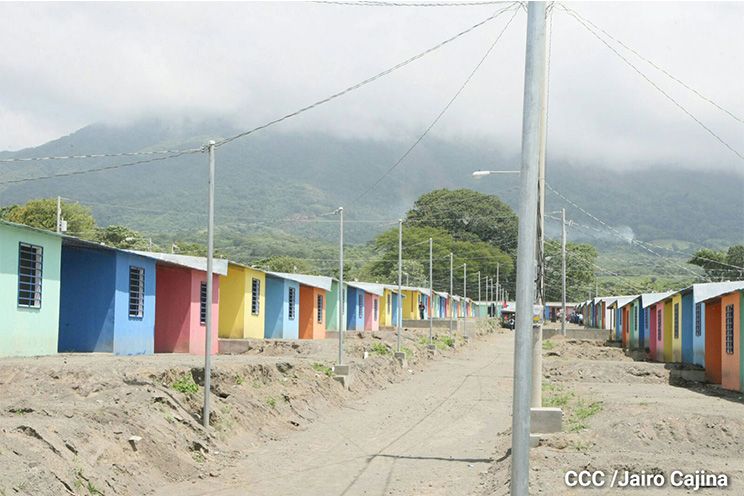 Gobierno entrega ciudadela a familias afectadas por lluvias y deslave en la Isla de Ometepe