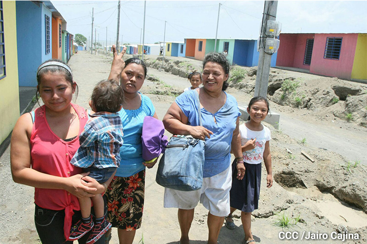 Gobierno entrega ciudadela a familias afectadas por lluvias y deslave en la Isla de Ometepe
