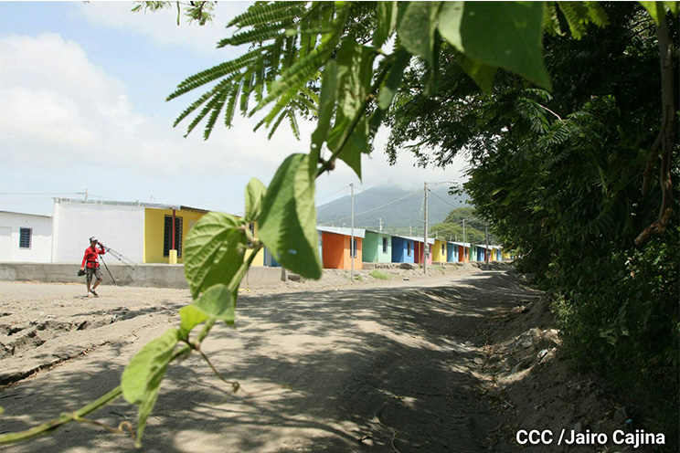 Gobierno entrega ciudadela a familias afectadas por lluvias y deslave en la Isla de Ometepe