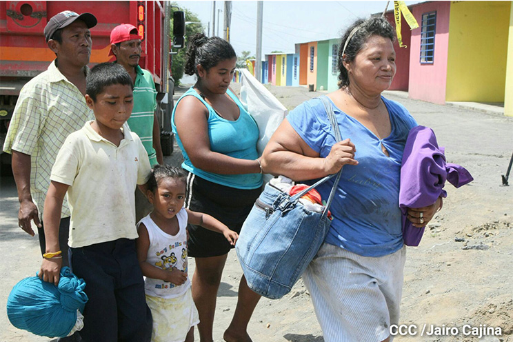 Gobierno entrega ciudadela a familias afectadas por lluvias y deslave en la Isla de Ometepe