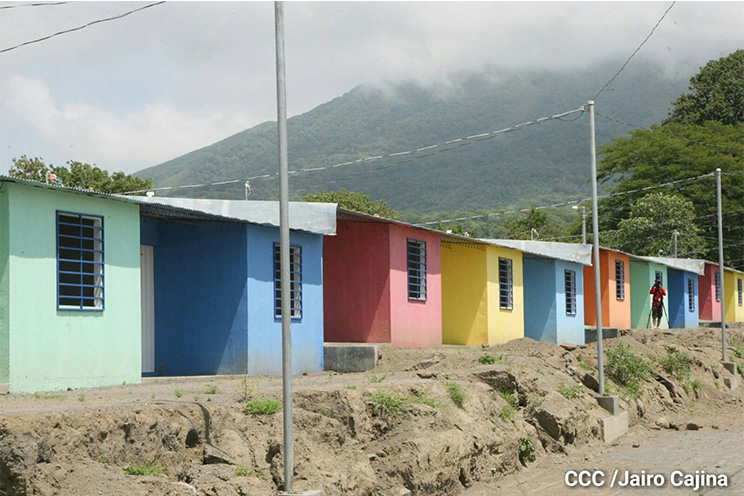 Gobierno entrega ciudadela a familias afectadas por lluvias y deslave en la Isla de Ometepe