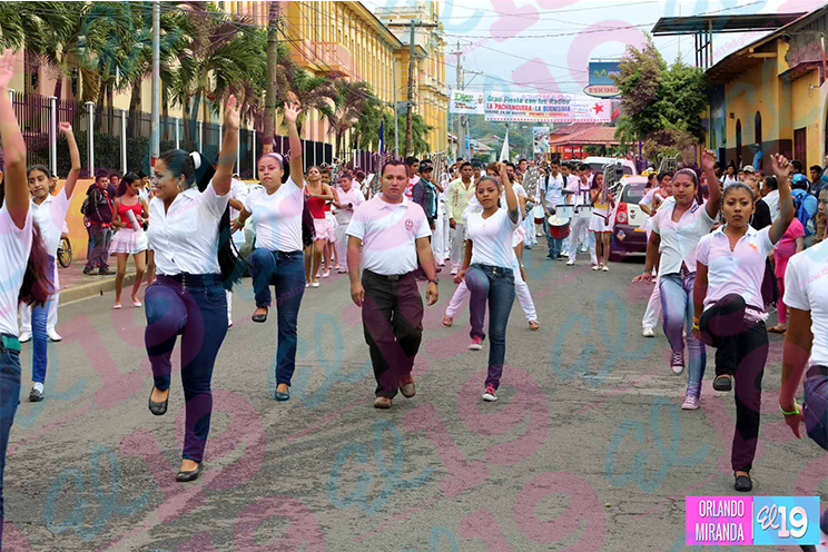 Desfile escolar y una noche de Amor a Masaya para celebrar su 176 aniversario