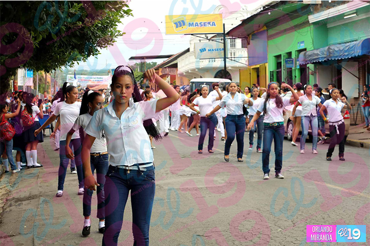 Desfile escolar y una noche de Amor a Masaya para celebrar su 176 aniversario