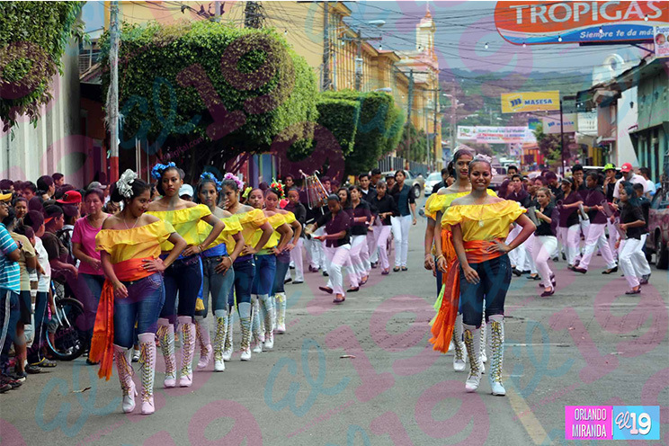 Desfile escolar y una noche de Amor a Masaya para celebrar su 176 aniversario