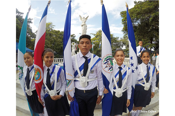 Celebran en Nicaragua 194 aniversario de independencia centroamericana