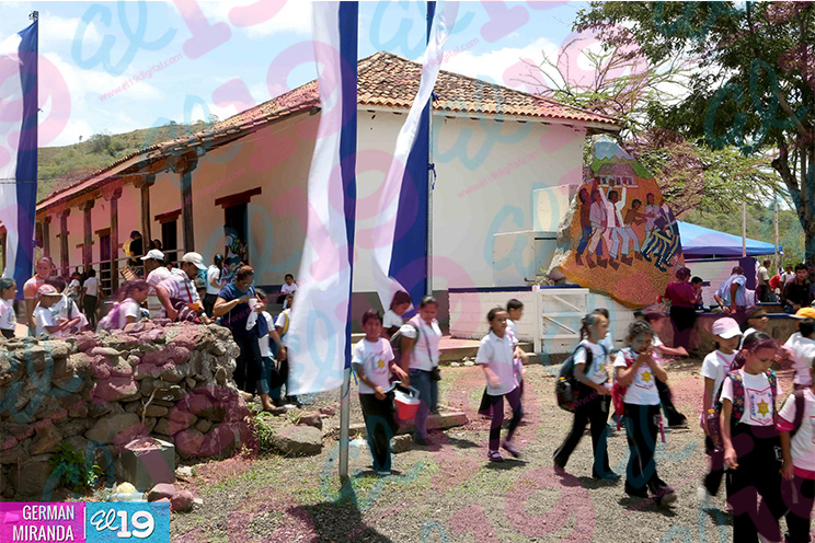 Estudiantes de Managua participan de jornada cultural en Hacienda San Jacinto