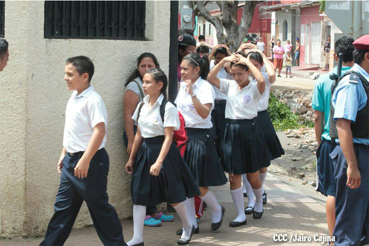 Nicaragua desarrolla tercer simulacro nacional ante terremotos