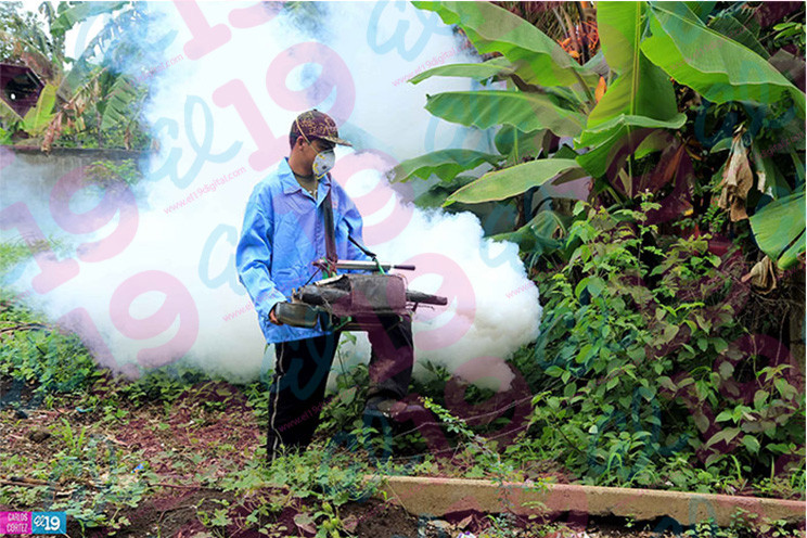 MINSA realiza fumigación en barrios del Distrito II