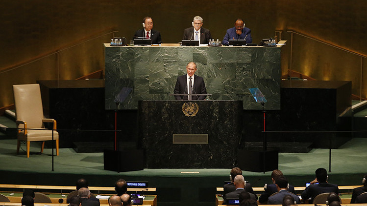 Putin dirige en la ONU histórico discurso (VIDEO)
