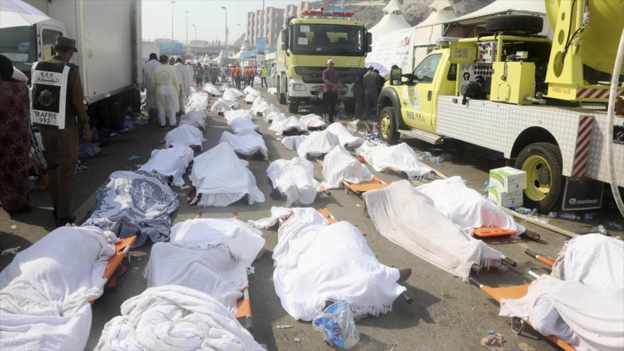 Al menos 114 indios, pakistaníes y bangladeshíes muertos en la Meca	
