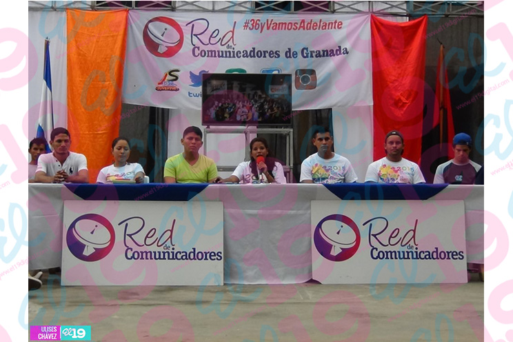 Juventud Sandinista realiza lanzamiento de la Campaña “Orgullo de Mi Barrio” en Granada