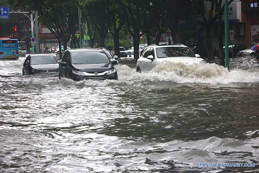 “Dujuan” provoca intensas precipitaciones en este de China