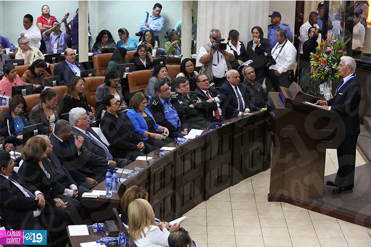 Asamblea Nacional dedica sesión solemne al Comandante Carlos Núñez Téllez
