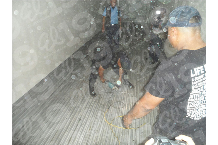 Detienen furgón con fuerte cargamento de droga en Rivas