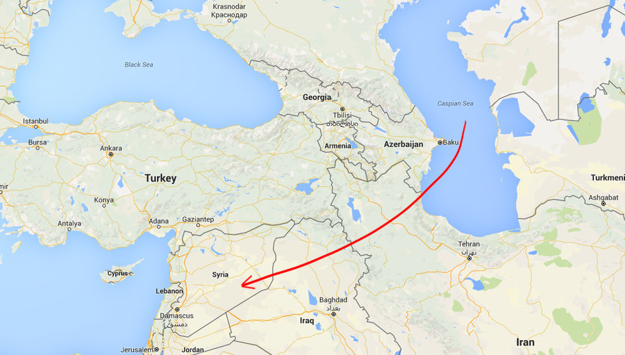 Buques rusos lanzan misiles contra el Estado Islámico en Siria