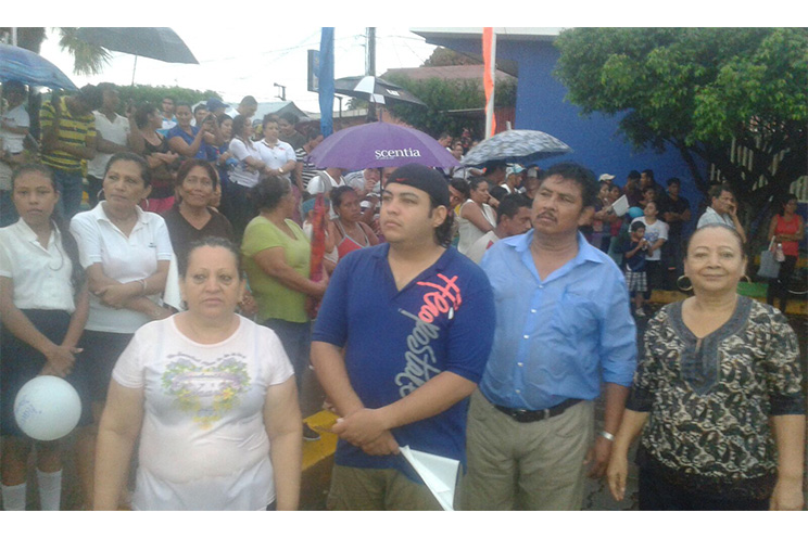 Chichigalpa marcha por la Paz, la Vida y el Trabajo
