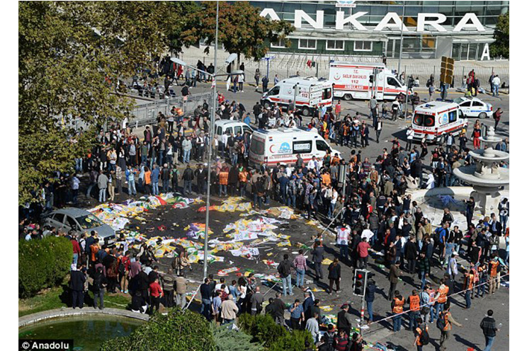 Horror en Turquía: sube a 86 cifra de muertos por ataque terrorista en Ankara (FOTOS, VIDEOS)