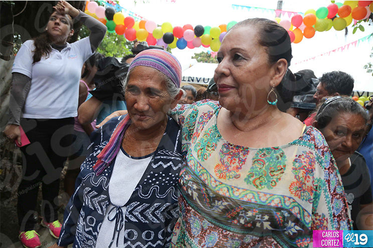 Familias del Anexo Concepción de María y Jorge Salazar inauguran el mejoramiento integral de sus barrios