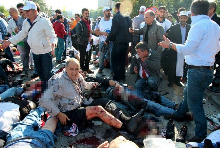 Turquía homenajea a las víctimas del atentado de Ankara