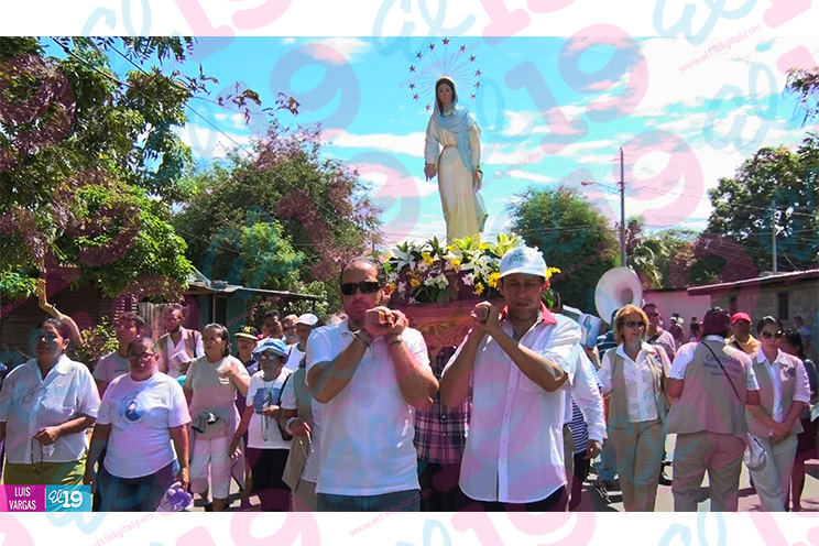 Católicos celebran 35 años de la aparición de la Virgen en Cuapa