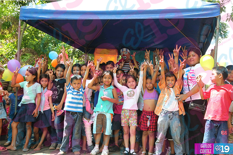Mimados de la Revolución celebran alegre Feria de la Niñez en Ticuantepe