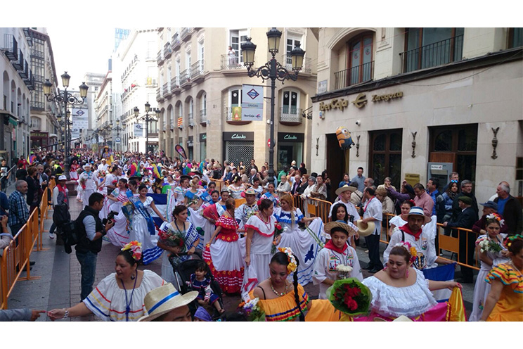 Día del Pilar en Zaragoza España, Nicaragua país invitado