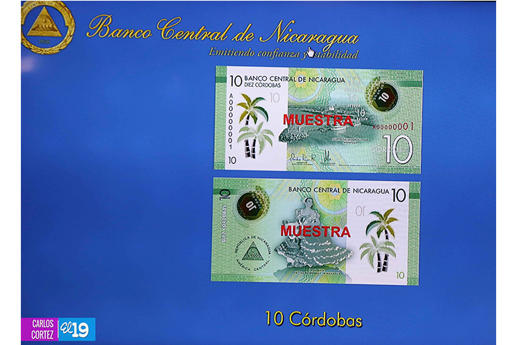 Banco Central de Nicaragua circulará nuevos billetes
