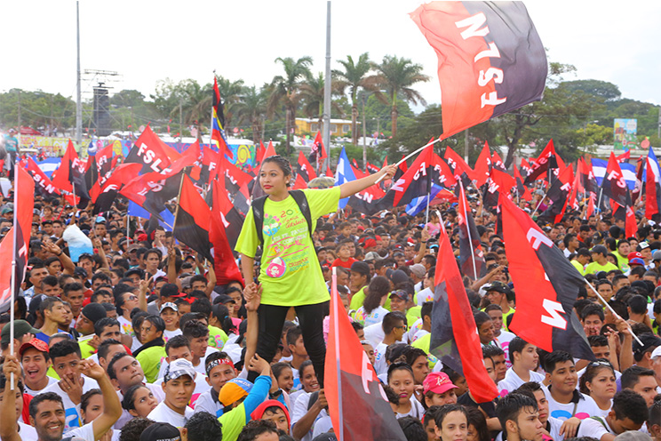 FSLN encabeza simpatías partidarias y electorales en Nicaragua