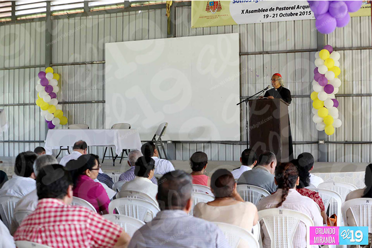 Cardenal Brenes preside inicio de la X Asamblea de Pastoral Arquidiocesana
