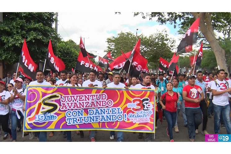 Caraceños listos para caminata “Trabajo y Paz… Unida, Nicaragua Triunfa!”