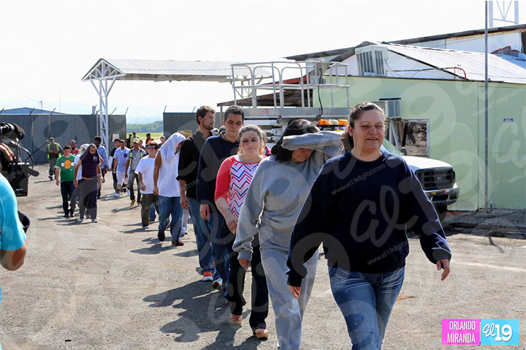 Nicaragüenses deportados de Estados Unidos reciben atención integral de parte de instituciones del Gobierno