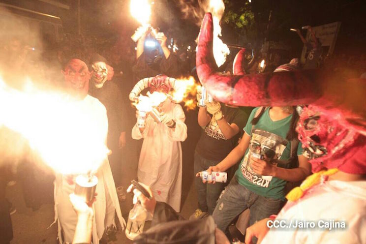 Masaya celebra a los Agüizotes en desborde de alegría y tradición