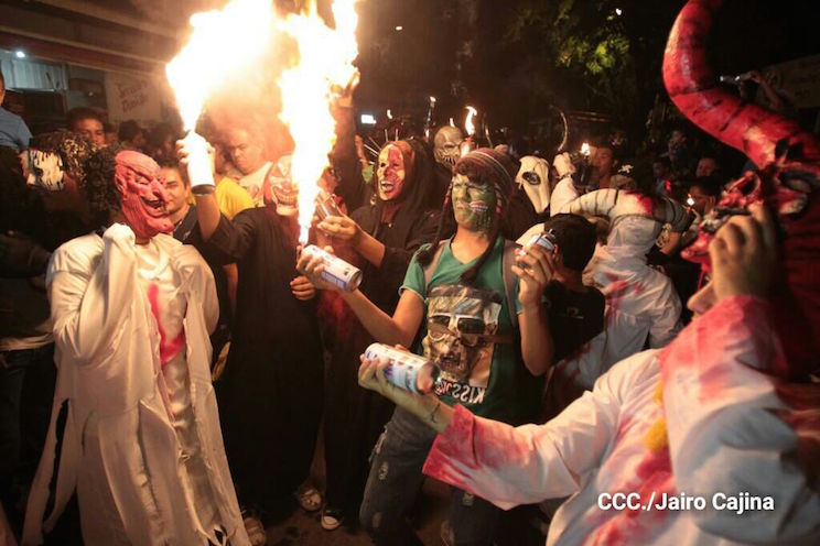 Masaya celebra a los Agüizotes en desborde de alegría y tradición