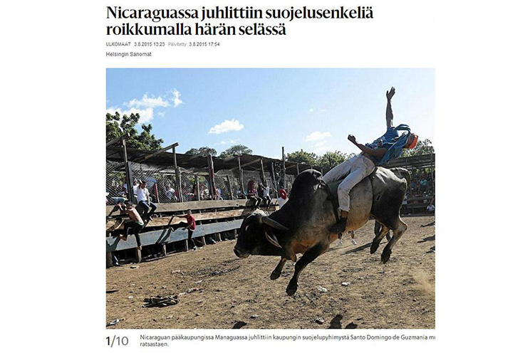 Orgullo nicaragüense da la vuelta al mundo (FOTOS y VIDEO)