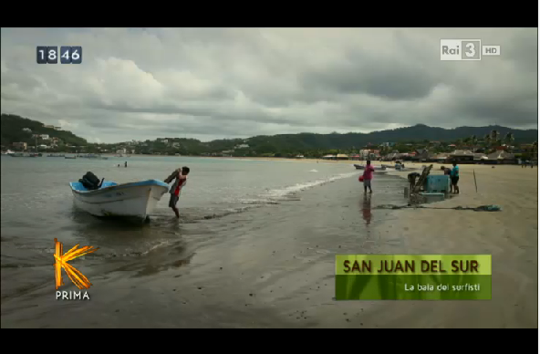 Televisión italiana exhibe bellezas de Nicaragua