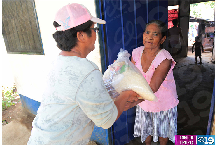 Gobierno Sandinista lleva seguridad alimentaria y nutricional a familias del Distrito VI