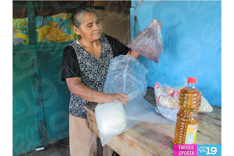 Gobierno Sandinista lleva seguridad alimentaria y nutricional a familias del Distrito VI