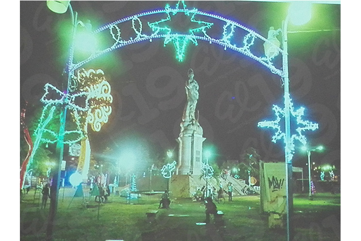 Alcaldía de Managua y Enatrel anuncian instalación de adornos navideños en diversos puntos de la capital