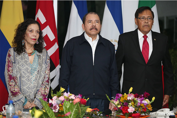 Presidente Daniel recibe Cartas Credenciales de Embajadores de Colombia, El Salvador, Alemania e Italia